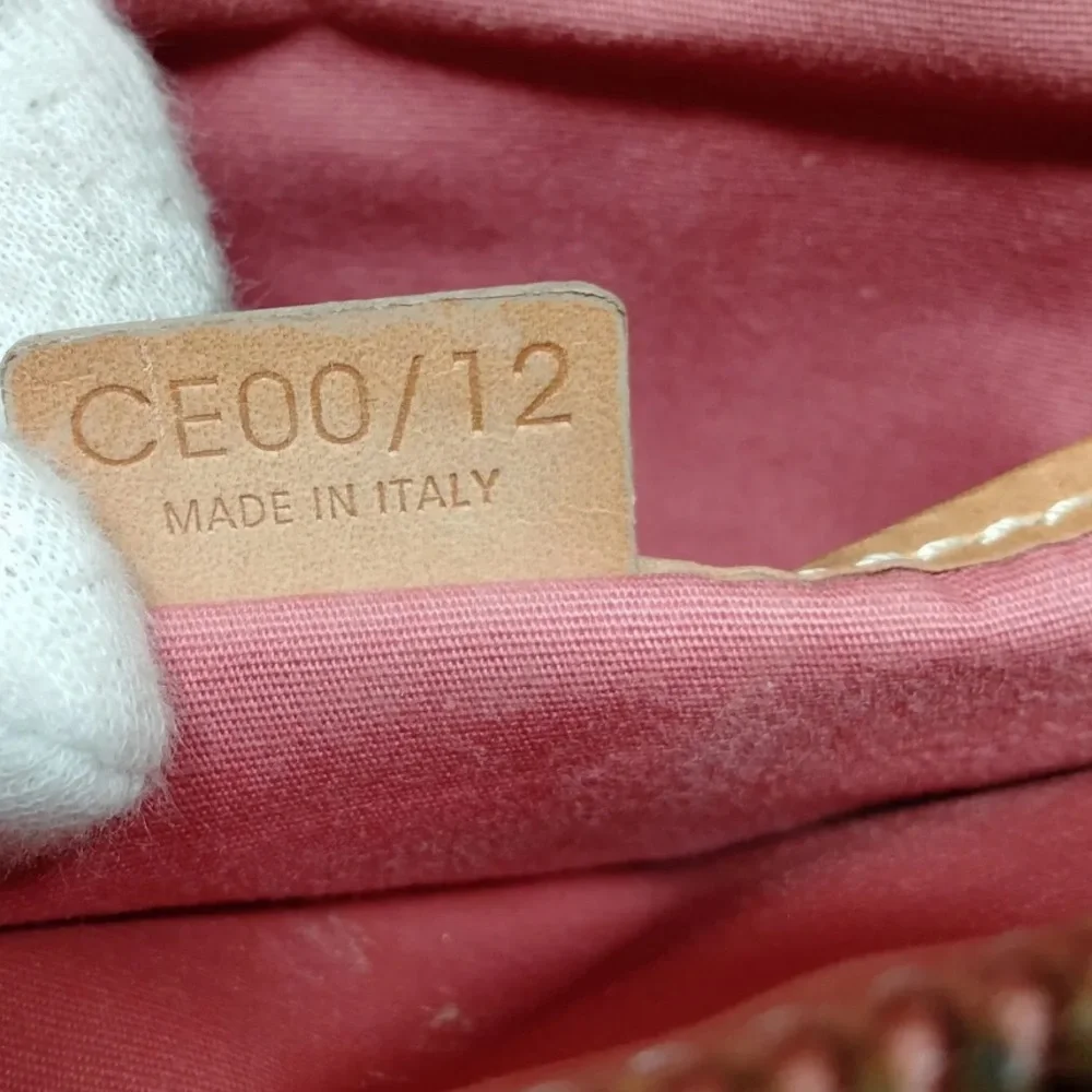 CELINE Tote Bag Pink Suede Leather Vintage Handbag - Picture 5 of 17